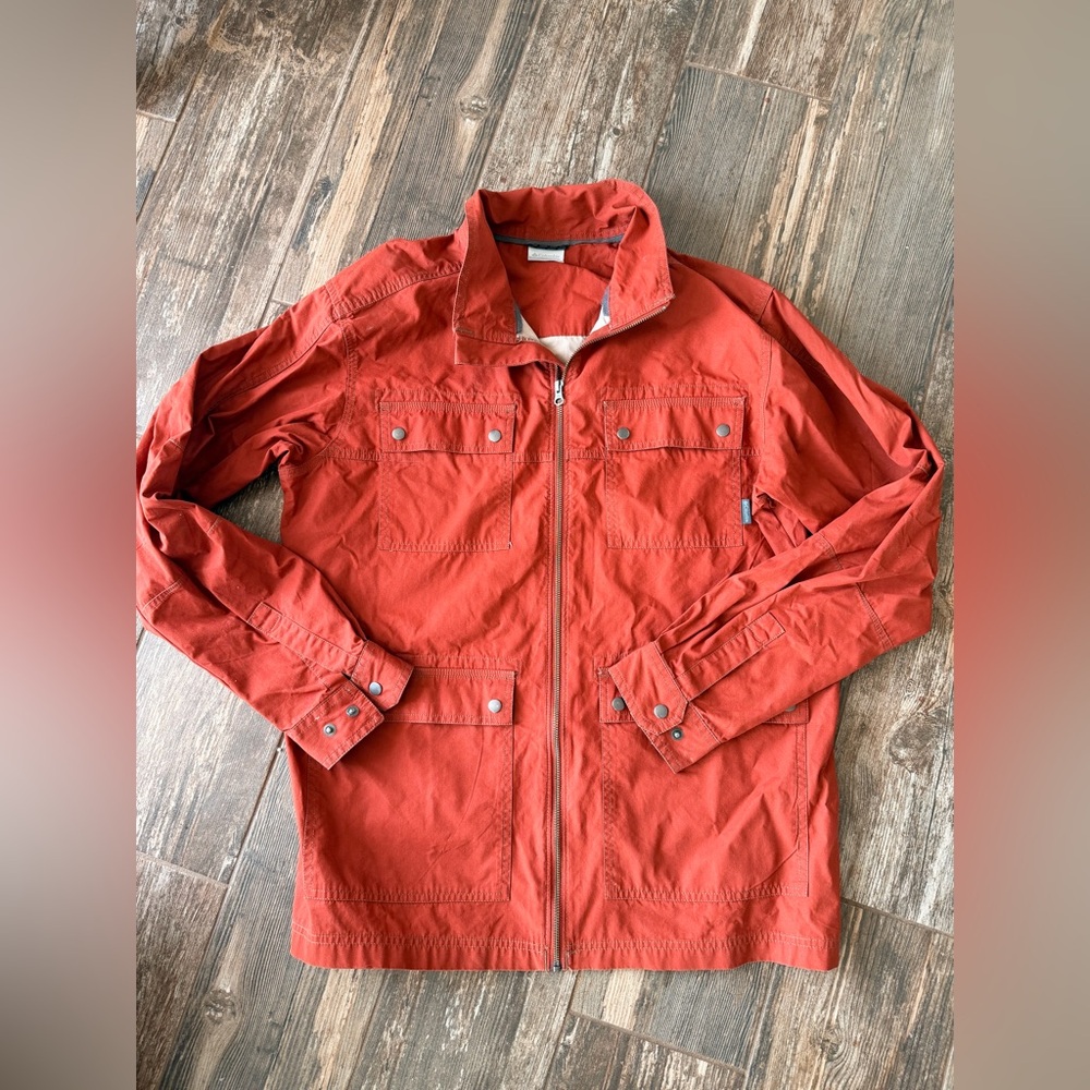 Columbia Men’s Orange Rugged Ridge Jacket L